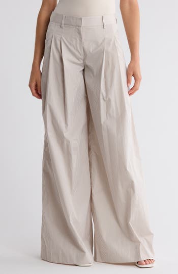 Twp Didi Wide Leg Pants In Neutral