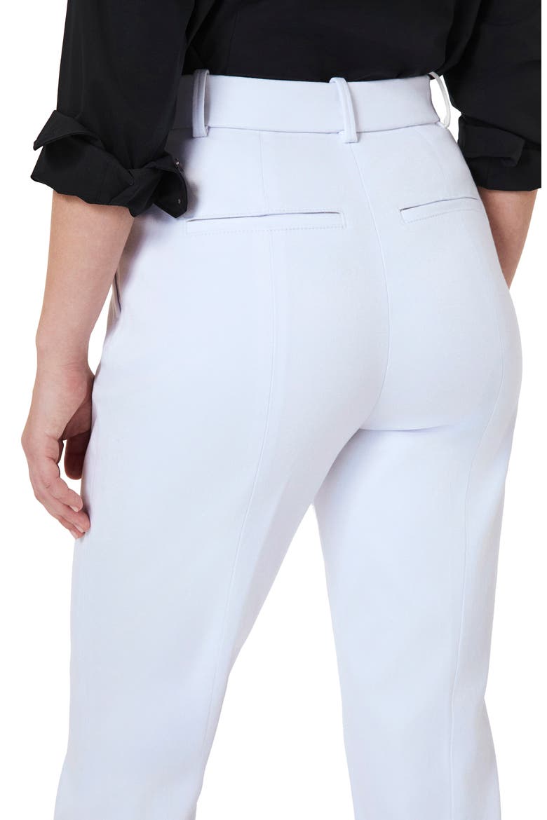 SPANXsupersmooth™ Stretch Twill Straight Leg Pant, Alternate, color, CLASSIC WHITE