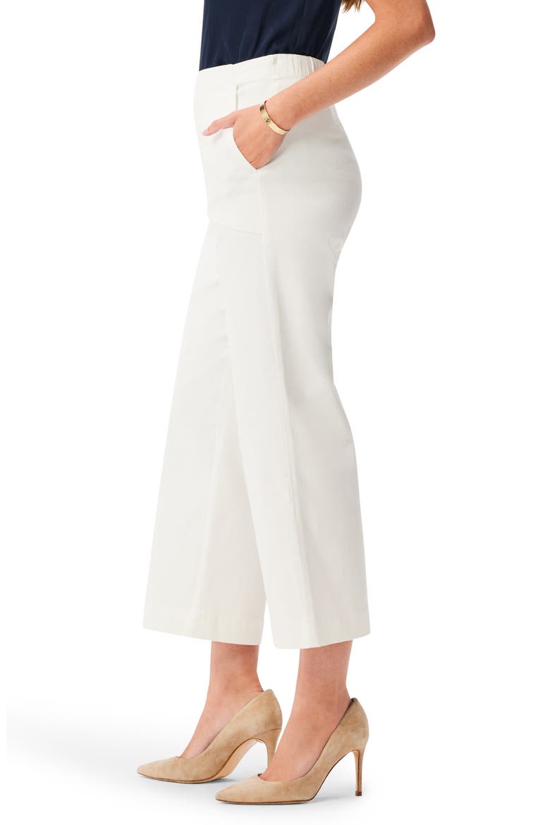 All Day High Waist Crop Wide Leg Jeans, Alternate, color, PAPER WHITE