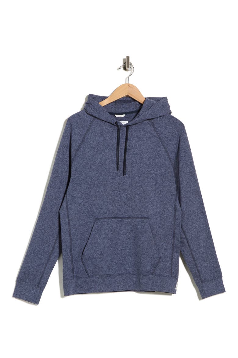 Recovery Brushed Jersey Hoodie, Alternate, color, HEATHER NAVY