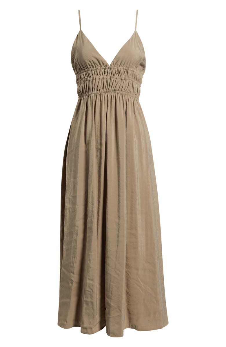 DELUC Leros Strappy Maxi Dress, Alternate, color, Vison