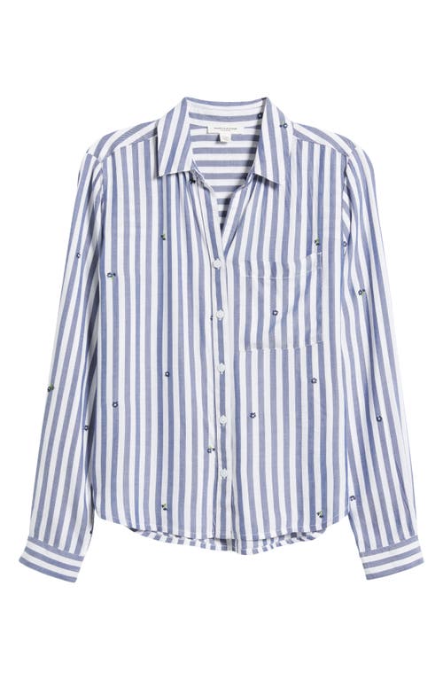 BEACHLUNCHLOUNGE BEACHLUNCHLOUNGE CAITLIN EMBROIDERED SHIRT 