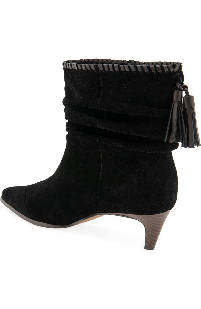 Splendid Jose Cap Toe Slouch Bootie, Alternate, color, Black