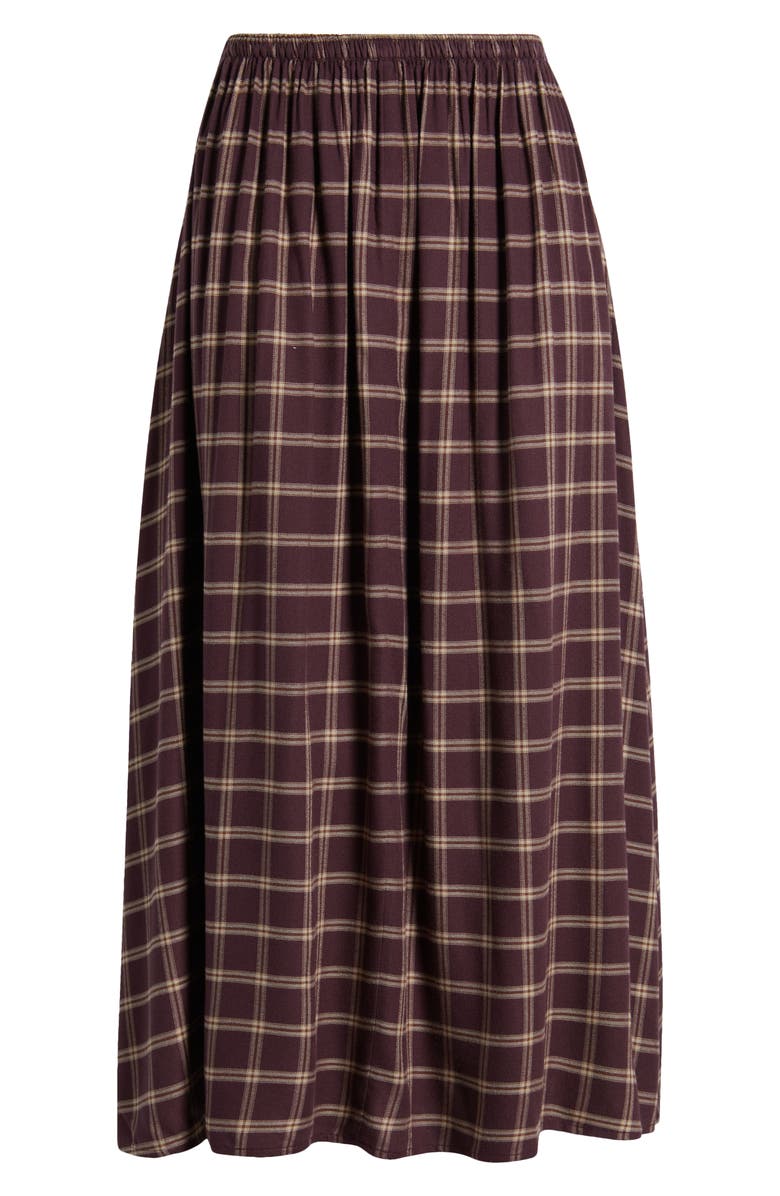 Treasure & Bond Plaid Midi Skirt, Alternate, color,