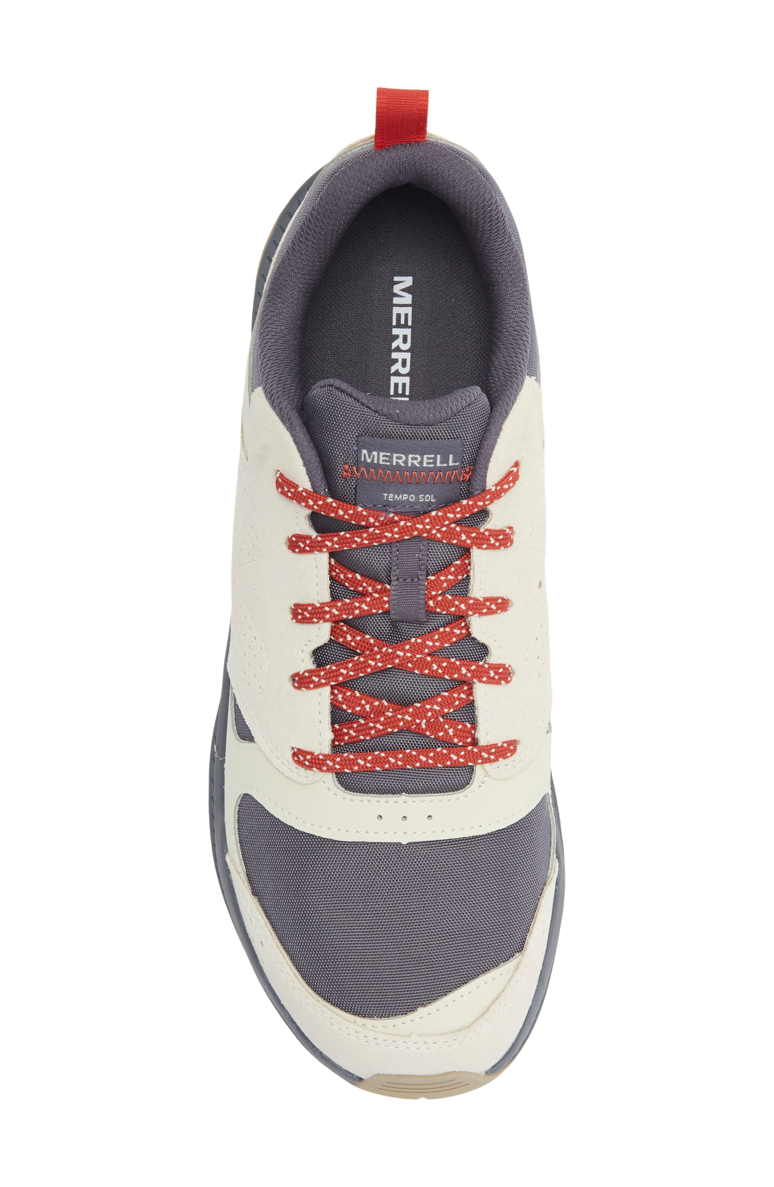 Merrell Tempo Sol Waterproof Hiking Boot, Alternate, color, Stucco/ Comet