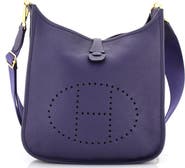 Pre-Owned Hermes Evelyne Bag Gen III Clemence PM