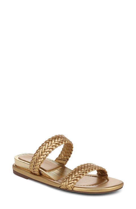 Maggie Two-Strap Wedge Sandal (Women)