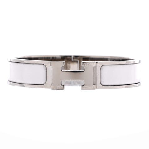Clic H Bracelet Enamel Narrow