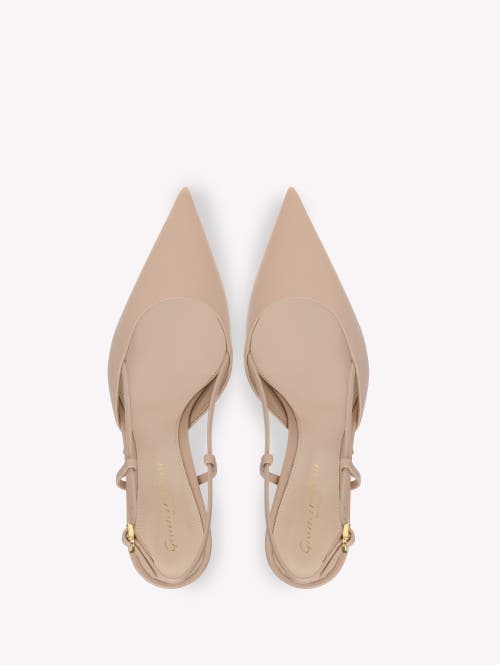 Shop Gianvito Rossi Ascent Slingback In Pink