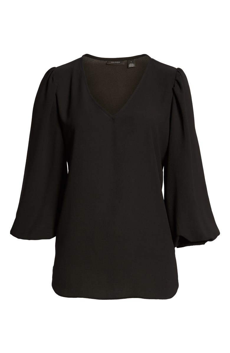 Halogen<sup>®</sup> Blouson Sleeve Top, Alternate, color,