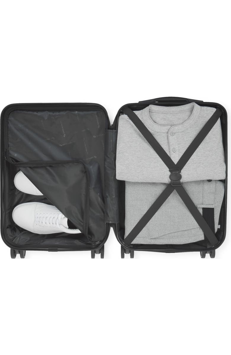 Swiss Mobility SFO 3 Piece Hardside Luggage Set, Alternate, color, Black