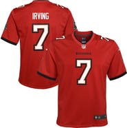 Nike Youth Nike Bucky Irving Red Tampa Bay Buccaneers Team Game Jersey