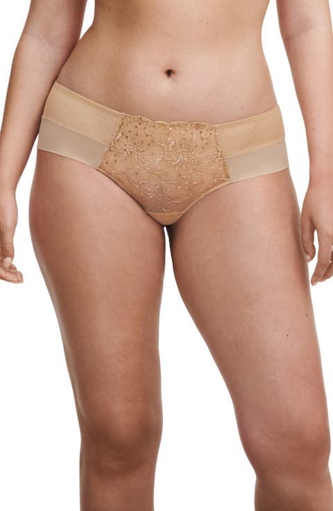 Fleurs Floral Embroidered Hipster Panties