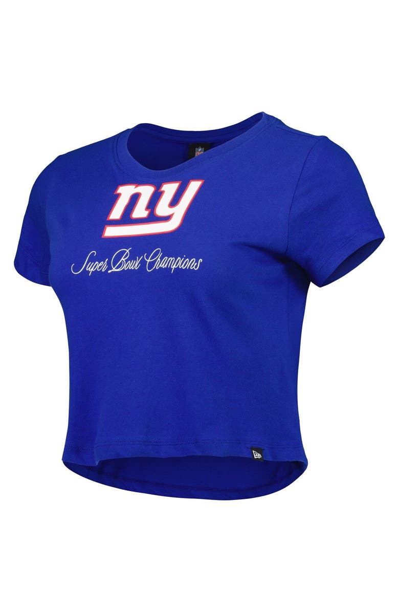 New Era Women's New Era Royal New York Giants Historic Champs T-Shirt, Alternate, color, Royal
