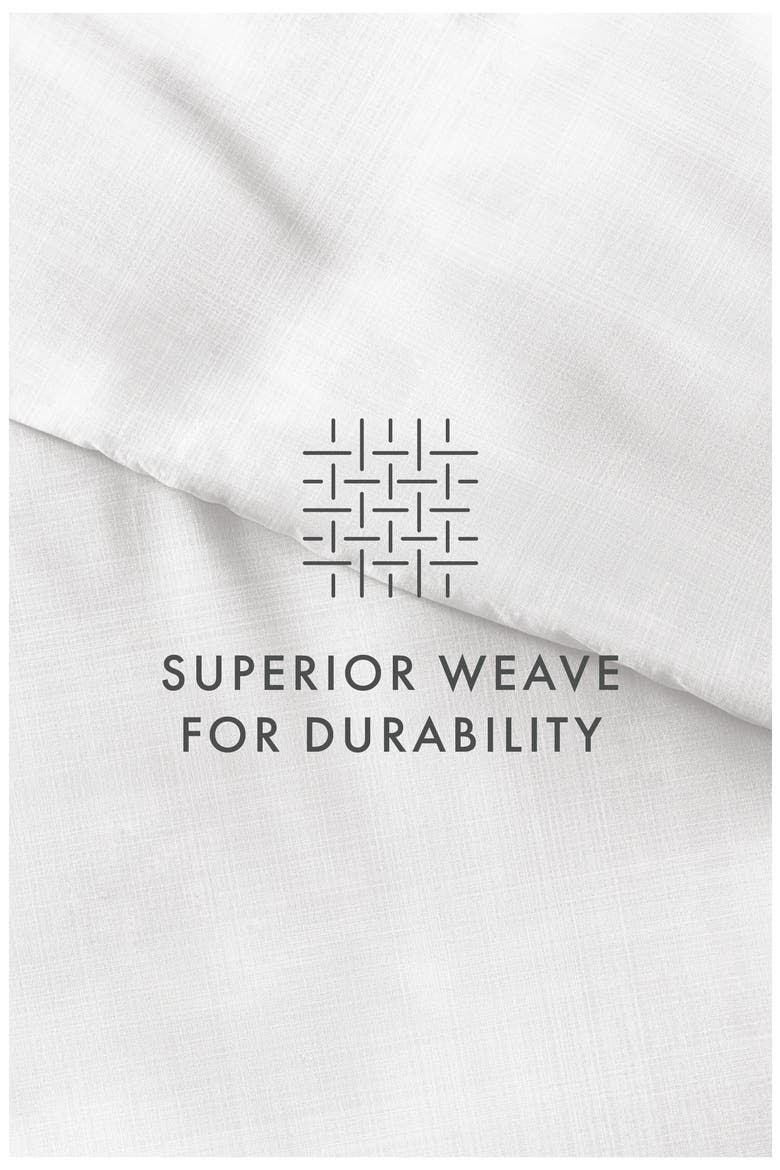 Premium Ultra Soft Thatch Pattern 3-Piece Duvet Cover Set, Alternate, color, GRAY