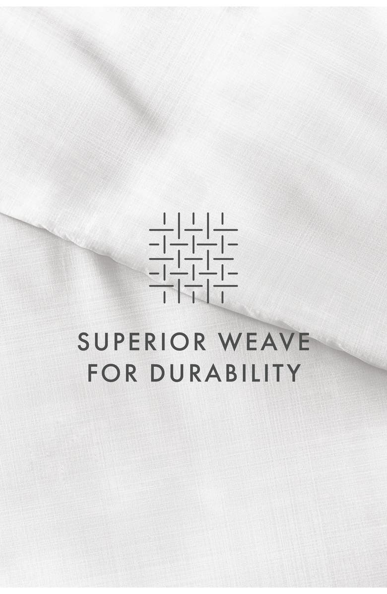 HOMESPUN Premium Ultra Soft Thatch Pattern 3-Piece Duvet Cover Set, Alternate, color, Gray