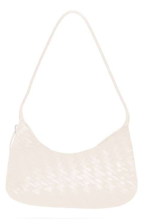 Hazel Woven Leather Shoulder Bag