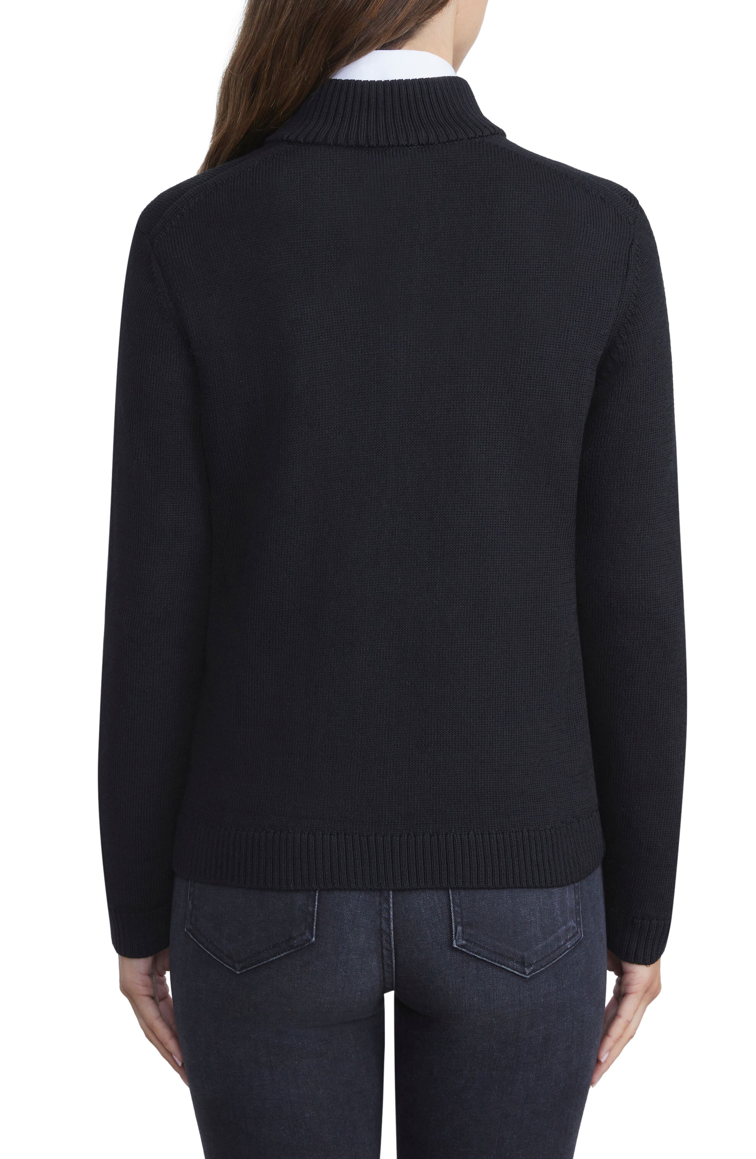 Cotton & Silk Knit Bomber Jacket - image 2