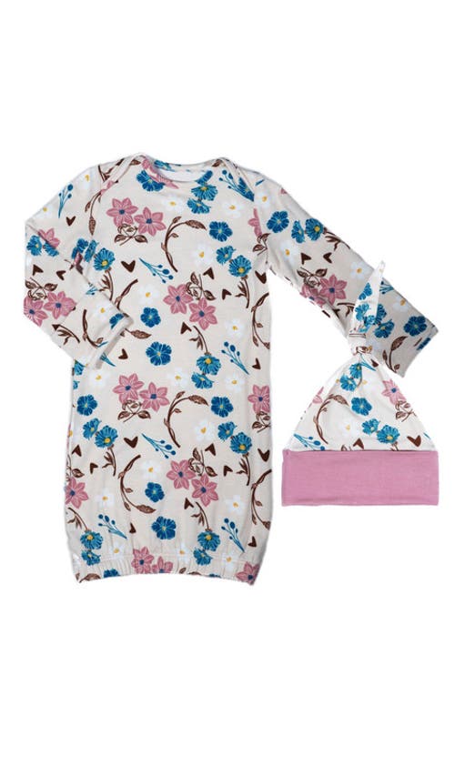 Everly Grey Analise During & After 5-piece Maternity/nursing Sleep Set For Mom & Baby In Gray