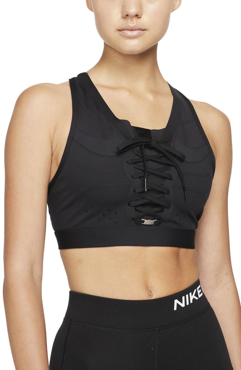 Nike Swoosh Air Force 1 Sports Bra, Main, color, 