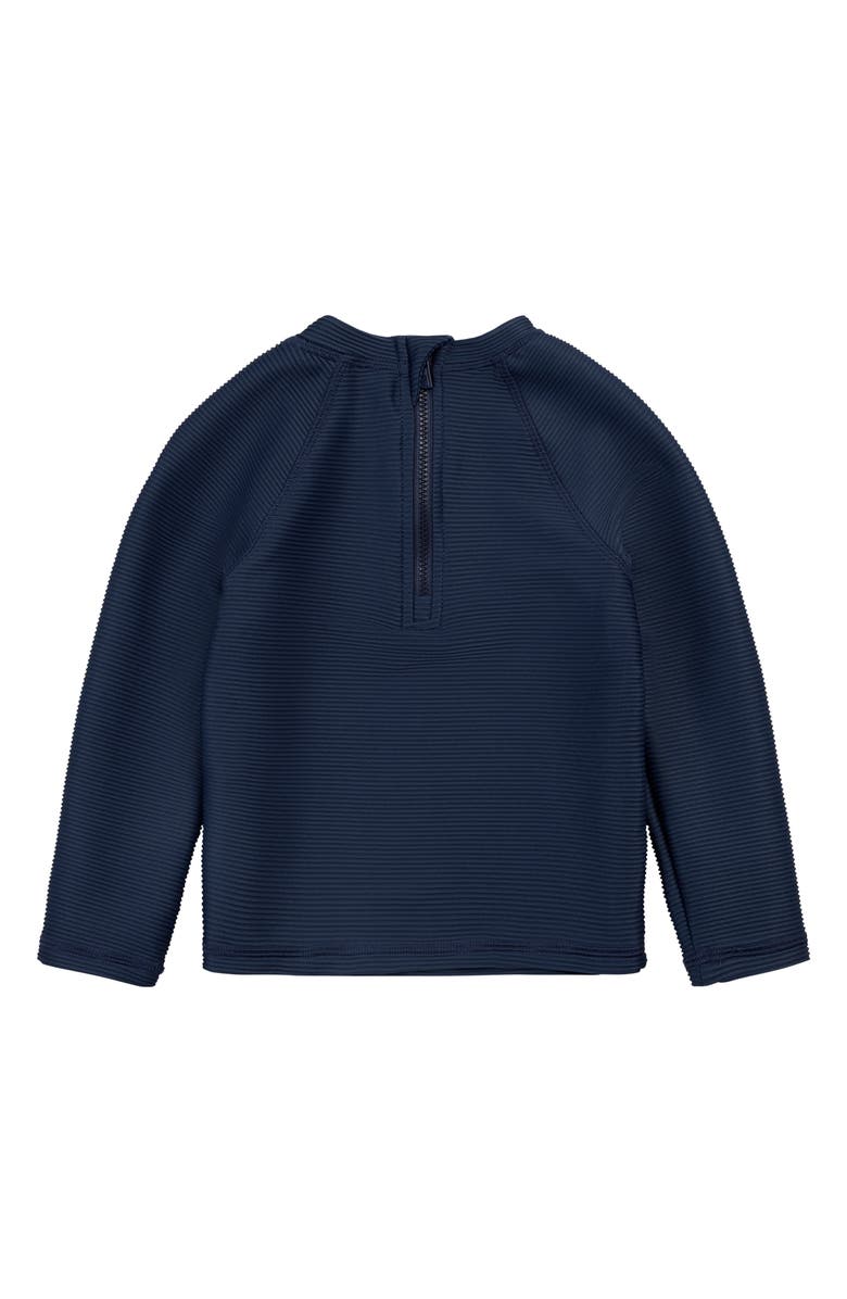 MILES BABY Long Sleeve Rashguard, Alternate, color, Nav-Navy