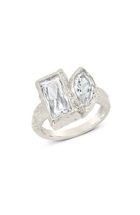 Tate Cubic Zirconia Molten Ring