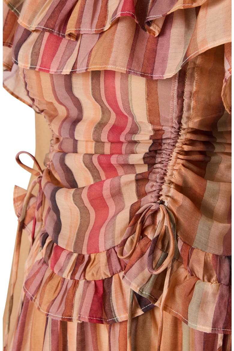 Shilloh Stripe Ruffle Camisole, Alternate, color, STRIPE MULTI