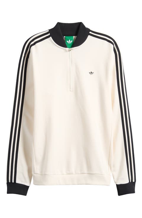 Originals 3-Stripe Quarter Zip Golf Sweatshirt