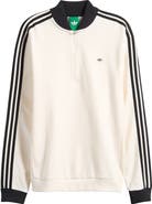 adidas Originals 3-Stripe Quarter Zip Golf Sweatshirt