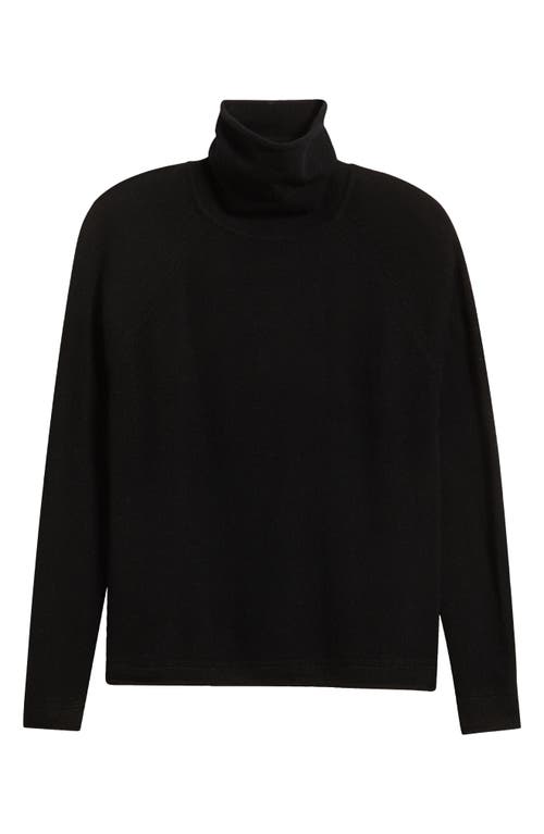 Griffen Layered Look Wool & Cashmere Turtleneck Sweater In Multi