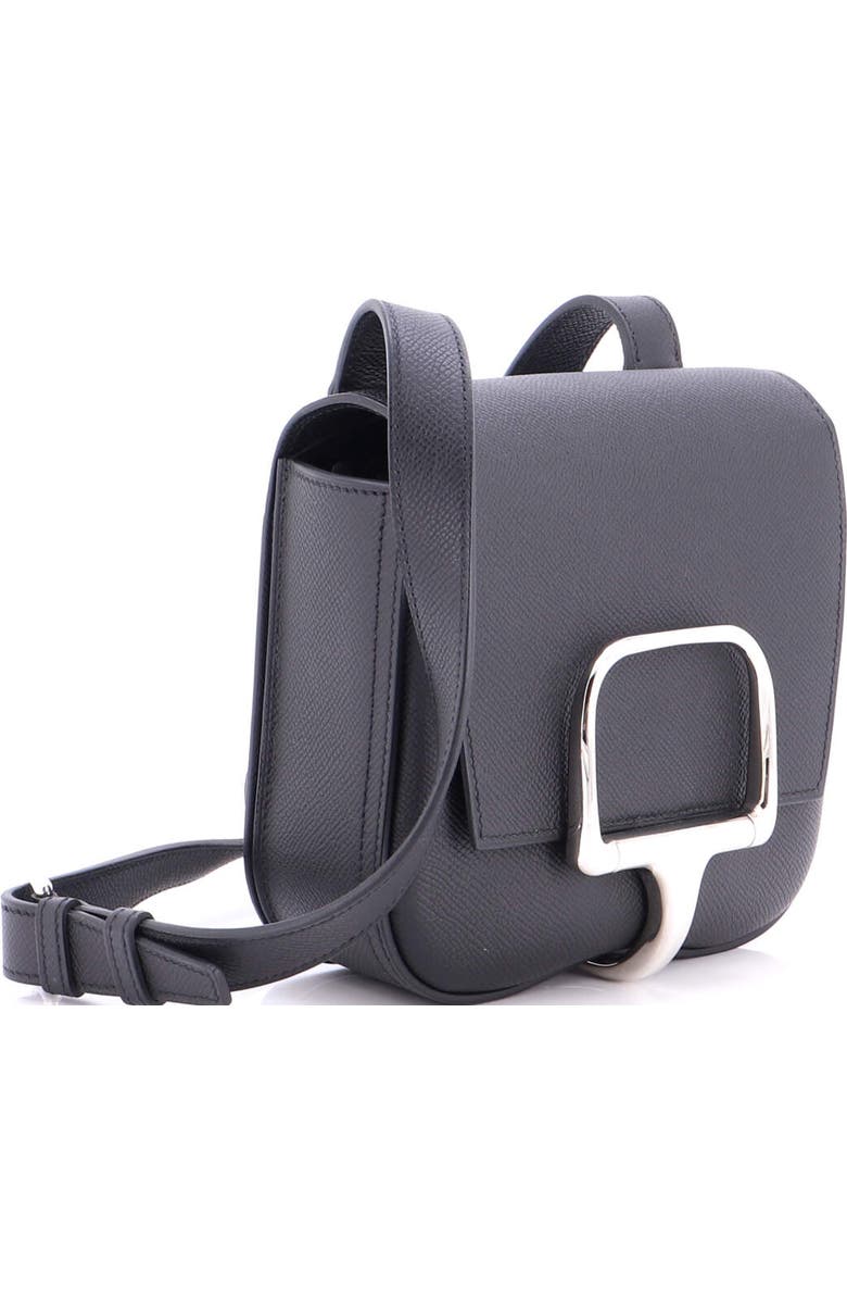 Pre-Owned Hermes Della Cavalleria Shoulder Bag Epsom Mini, Alternate, color, Noir