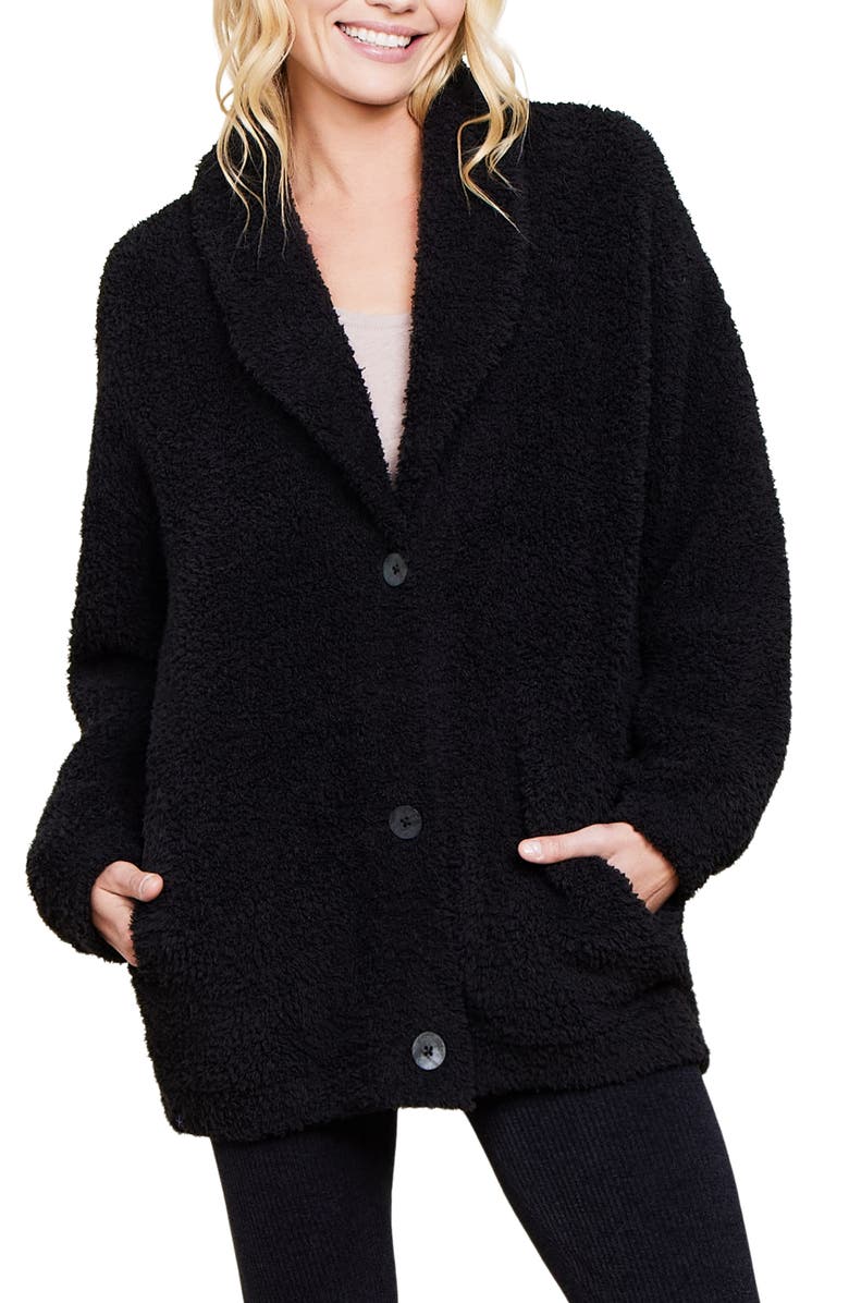 Barefoot Dreams<sup>®</sup> Cozy Chic<sup>®</sup> Shawl Collar Cardigan, Main, color,