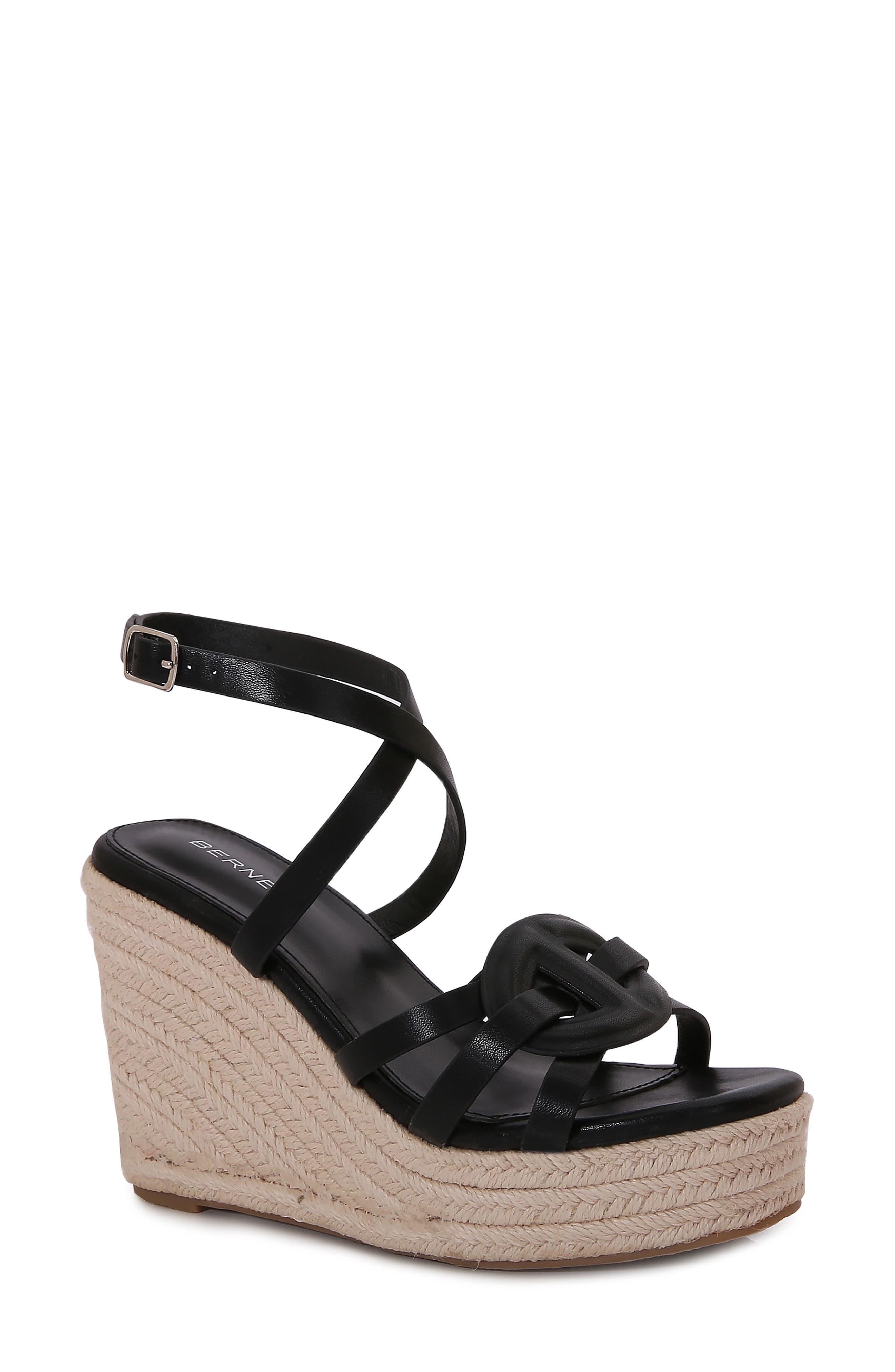 BERNESS Rhiannon Platform Espadrille Wedge Sandal
