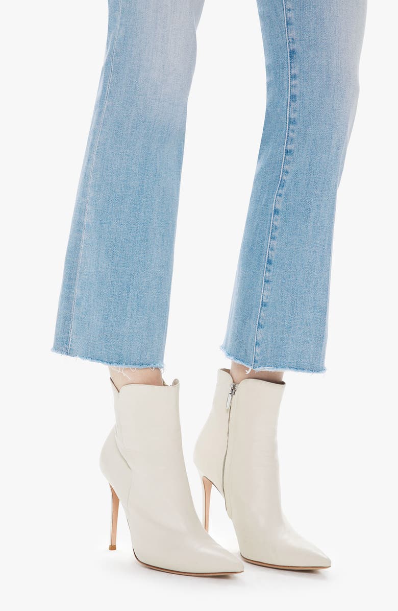MOTHER The Hustler Frayed Ankle Jeans, Alternate, color,