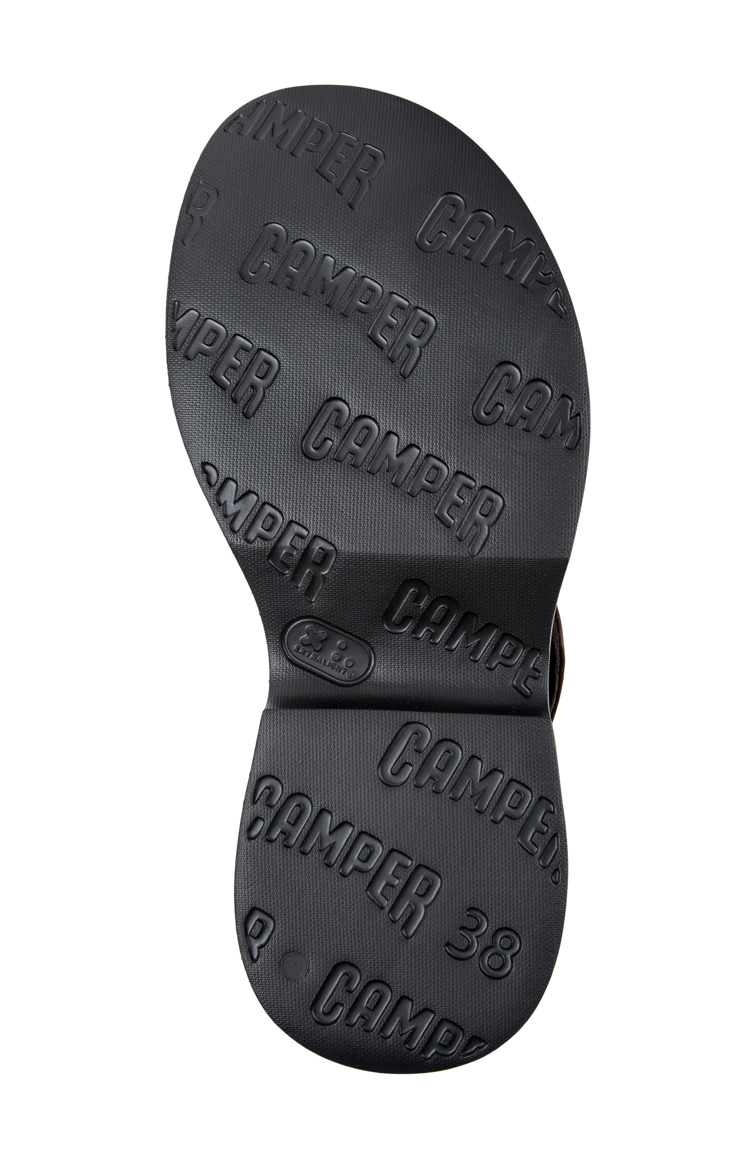 Tasha X-Strap Platform Sandal, Alternate, color, MEDIUM BROWN