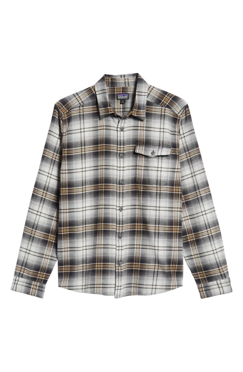 Patagonia Regular Fit Organic Cotton Flannel Shirt, Alternate, color, 