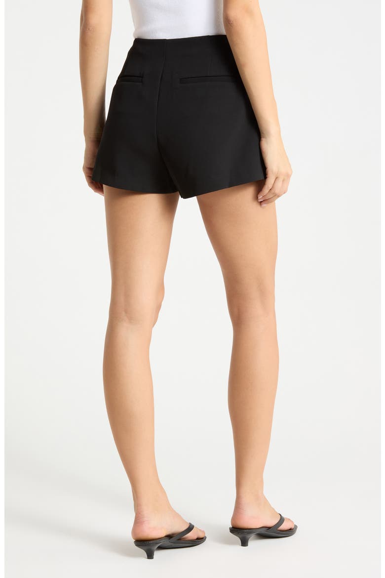 Luxe Suiting Skort, Alternate, color, BLACK001