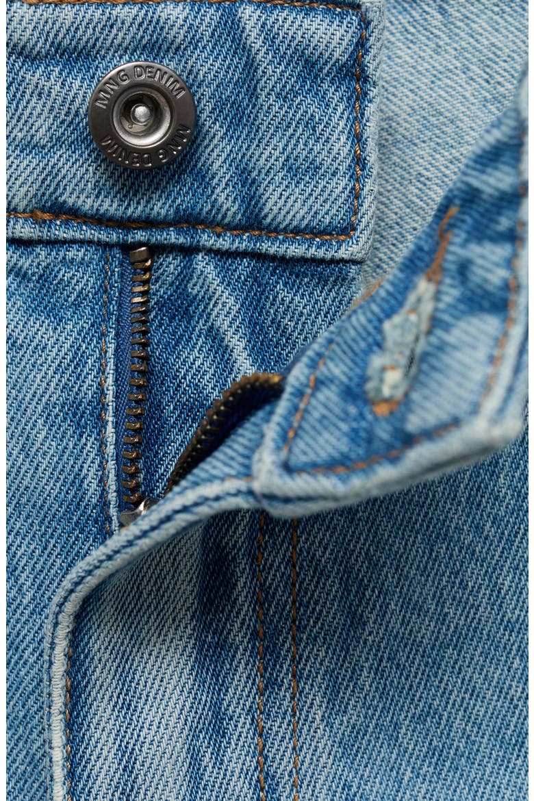 Regular Fit Denim Shorts, Alternate, color, MEDIUM BLUE