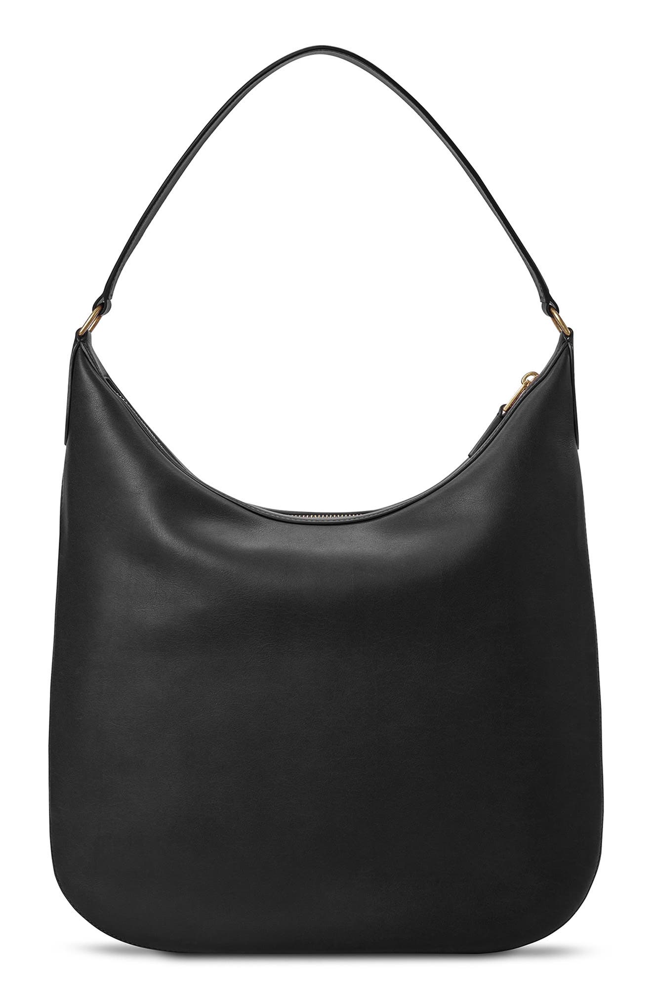 Shinola Bixby Shoulder Bag, Alternate, color, Black