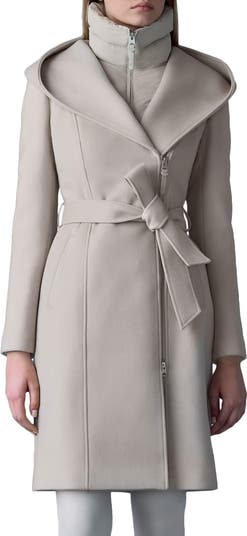 Mackage Shia-SLB 2-in-1 Double Face Wool Coat with Removable Mackage Shia-SLB 2-in-1 Double Face Wool Coat with Removable