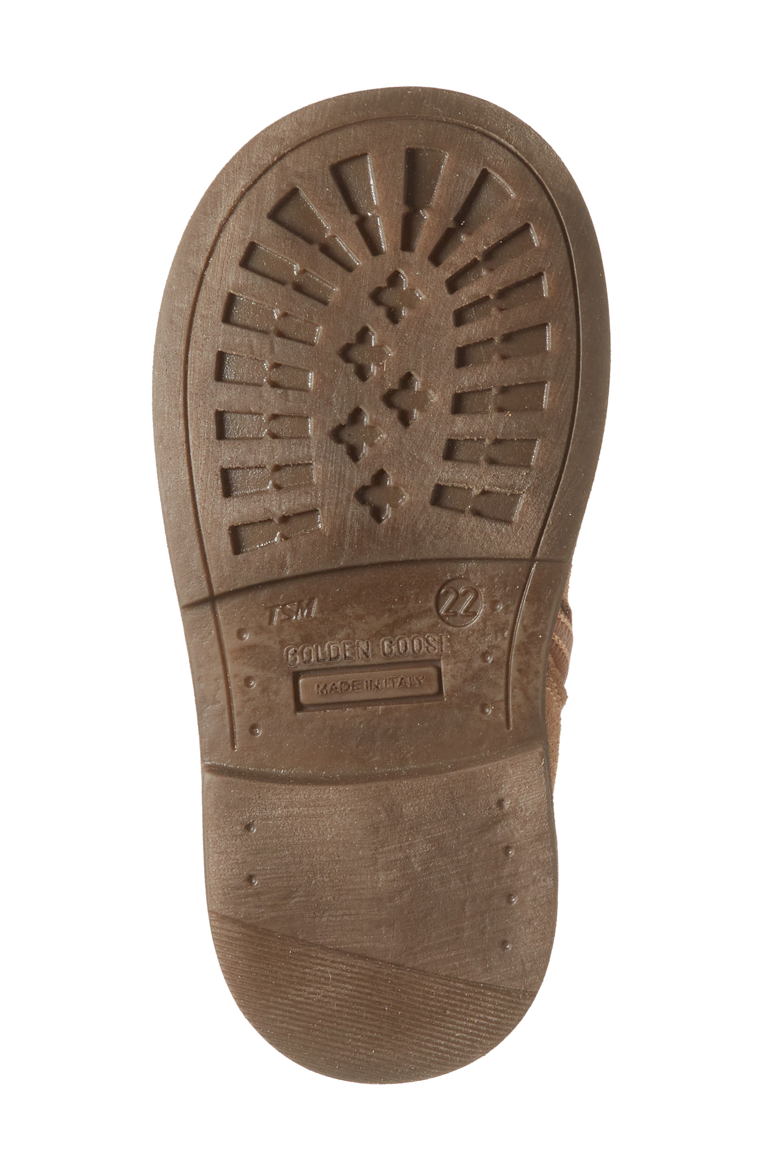 Golden Goose Kids
 Wish Star Short Western Boot, Alternate, color, Light Brown