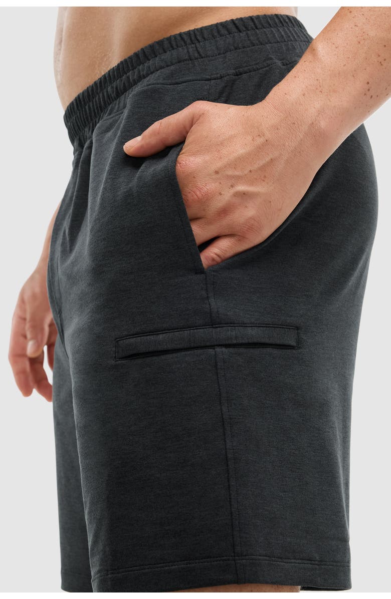 Peloton Dreamblend 7" Cargo Short, Alternate, color, Heather Grey