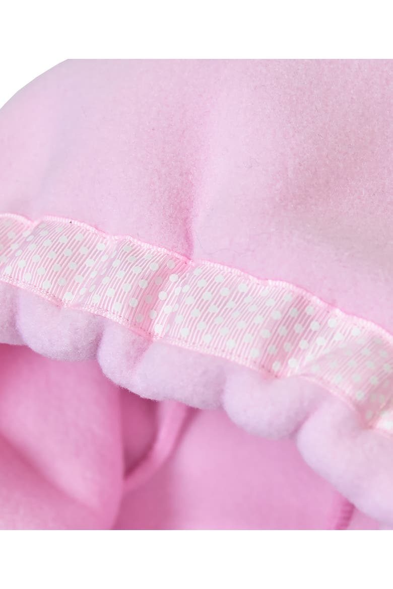 Warmplus Favorite Water Repellent Polartec® Fleece Dot Ribbon Jacket, Alternate, color, Lt. Pink
