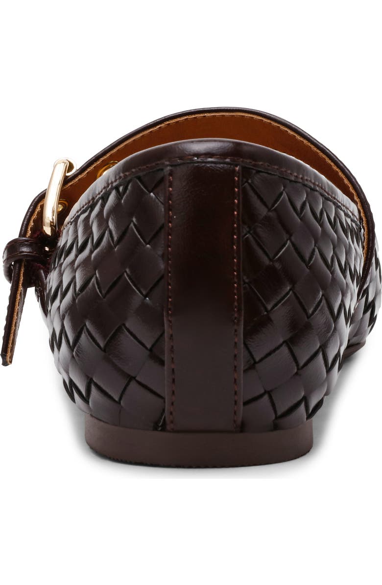 DV by Dolce Vita Mulaney Mary Jane Flat, Alternate, color, Brown Woven