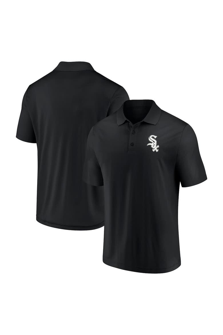 Men's Fanatics Black Chicago White Sox Primary Logo Polo, Alternate, color, Black
