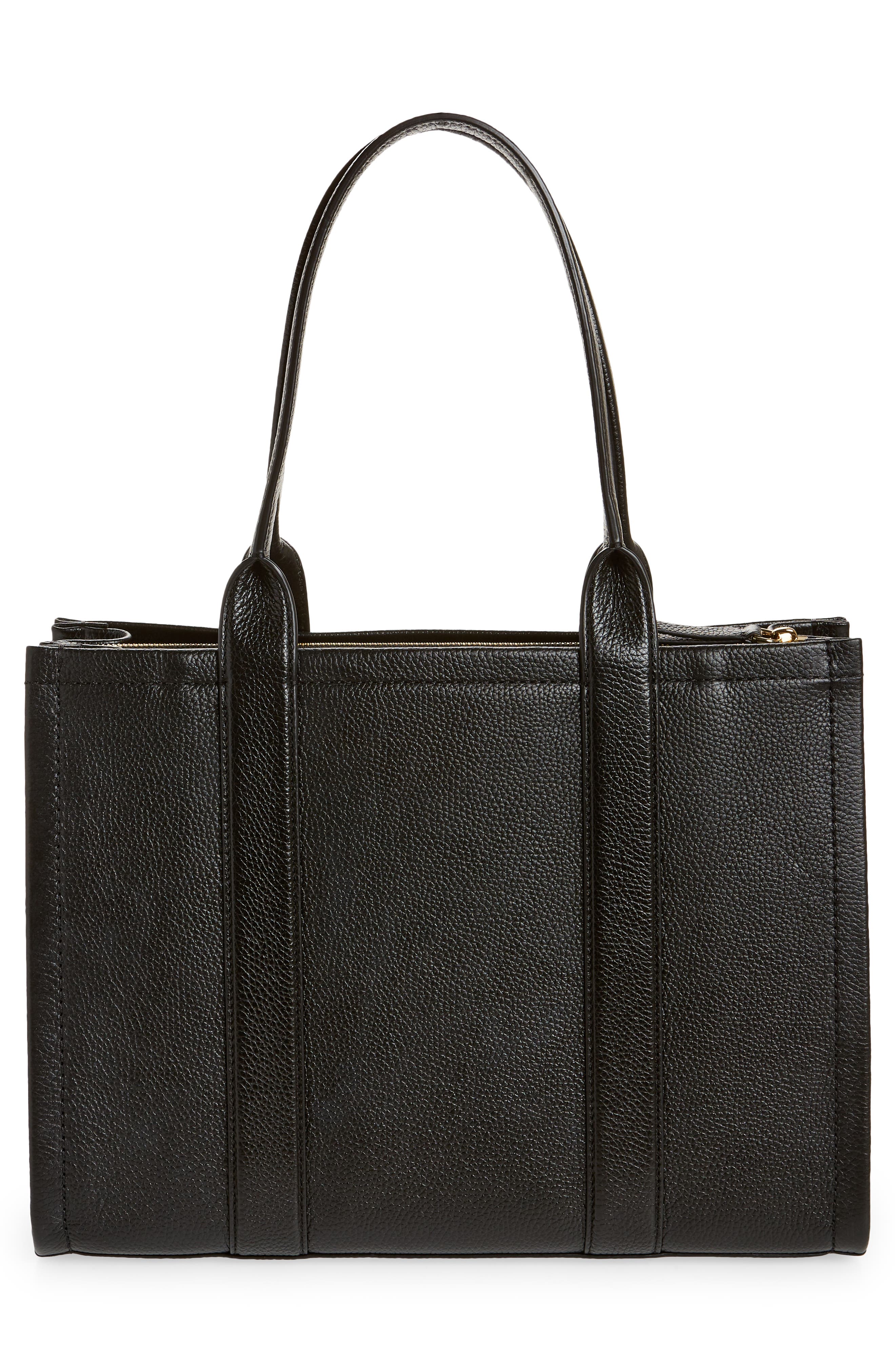 Marc Jacobs The Work Leather Tote Bag, Alternate, color, 