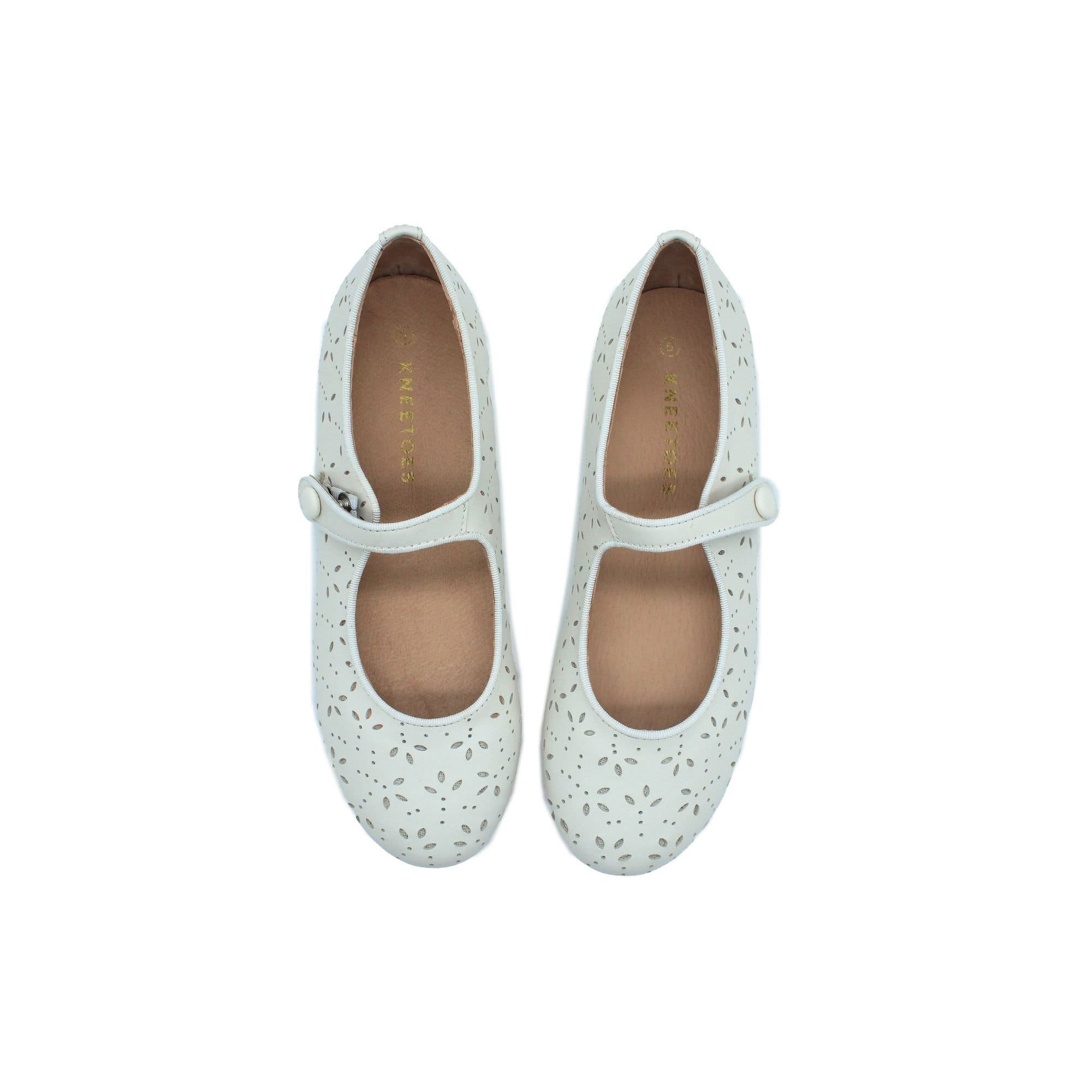 Everly Ballerina, Alternate, color, White
