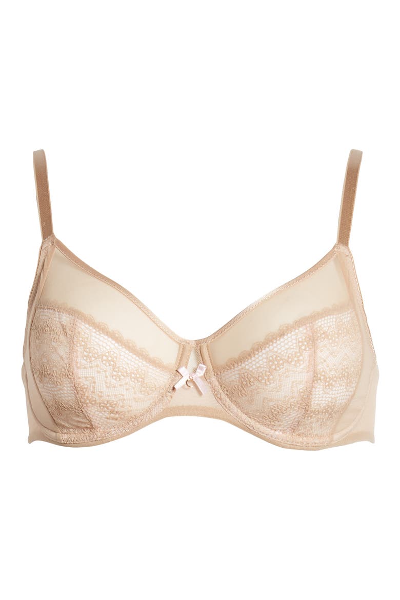 Revele Moi Perfect Fit Underwire Bra, Alternate, color, NUBUCK