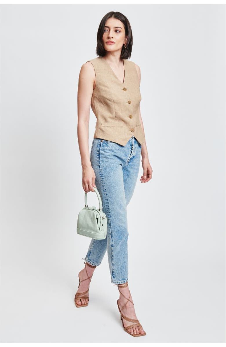 MODA LUXE Charmaine Crossbody, Alternate, color, Sage