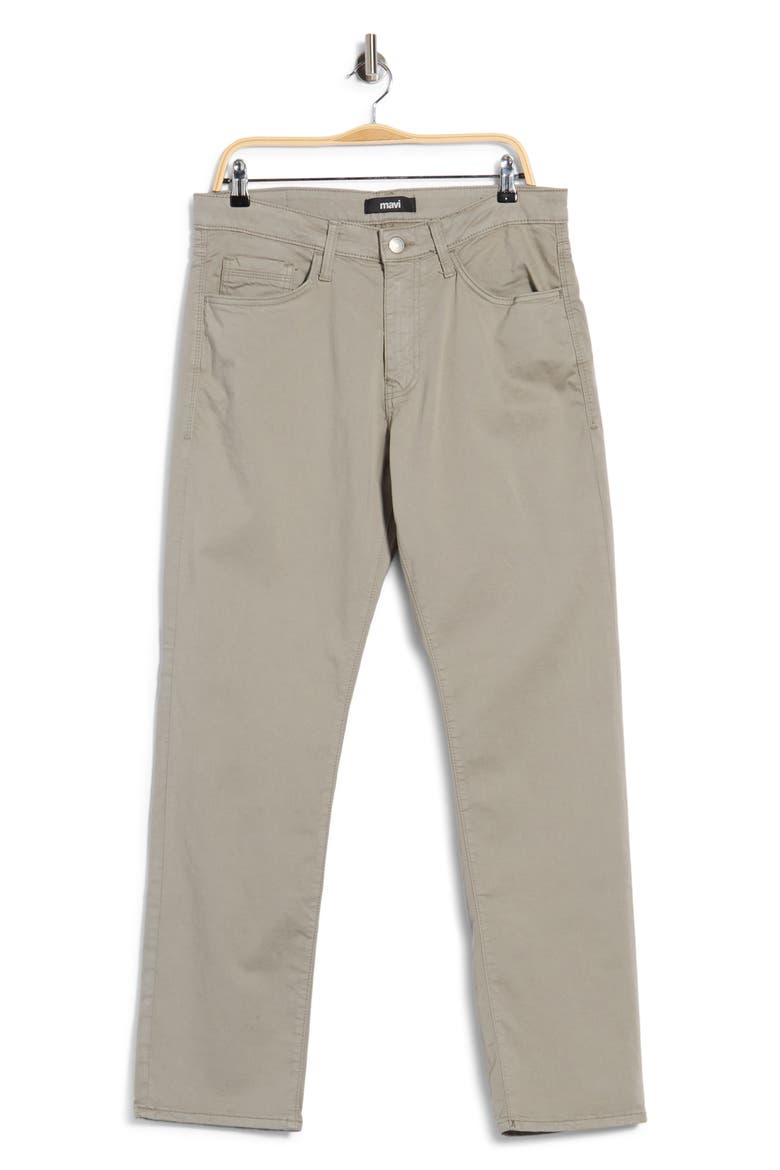 Zach Straight Leg Twill Jeans, Main, color, FOGGY TWILL